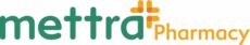 Mettra Pharmacy logo with green and orange cross