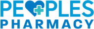 Peoples Pharmacy logo with heart and cross